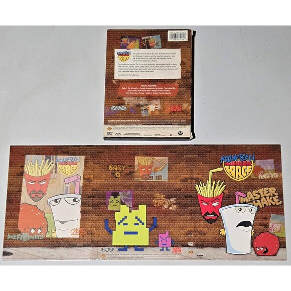 Aqua Teen Hunger Force Volume One 1 DVD Adult Swim Cartoon Network VTG 2003 EUC - Picture 2 of 11